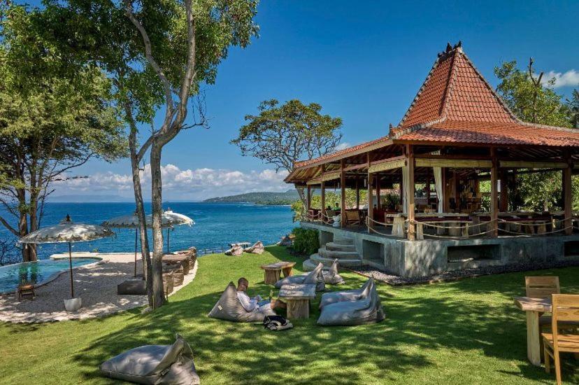 Bali Cliff Glamping Hotel Seraya Eksteriør billede
